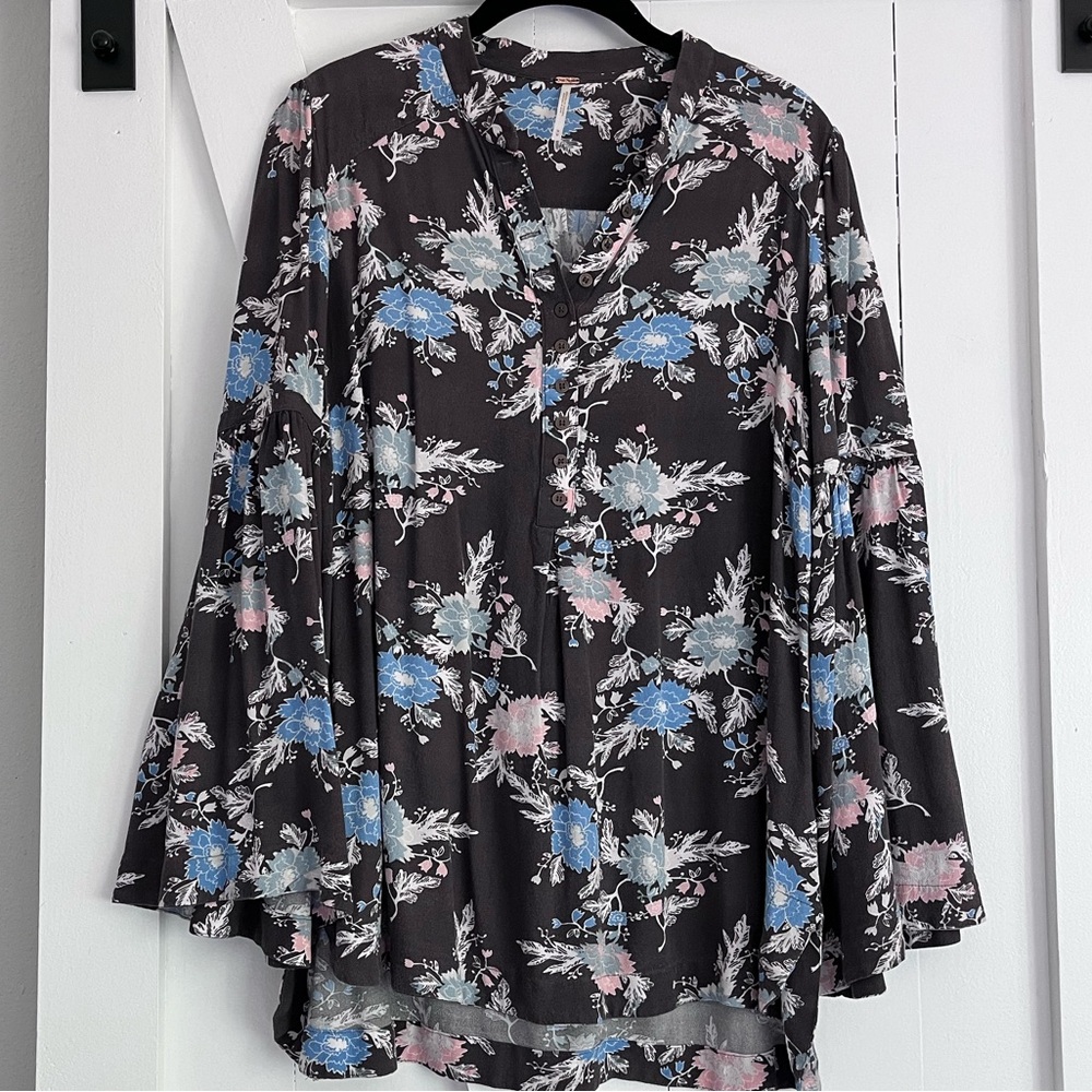 Bell Sleeved Free People Blouse